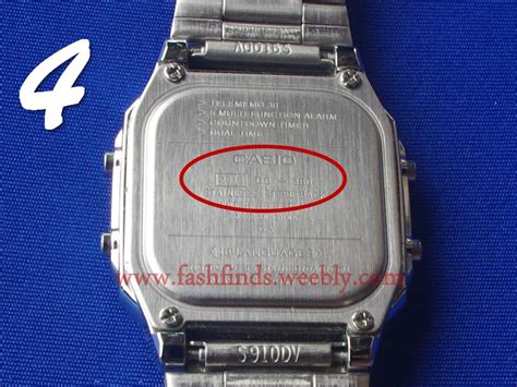 casio watch fake vs original|check casio watch serial number.